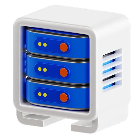 Server  3D Icon