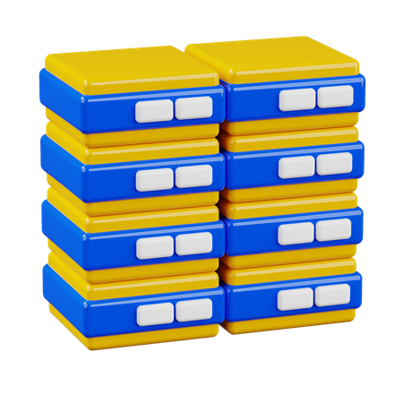 Server  3D Icon