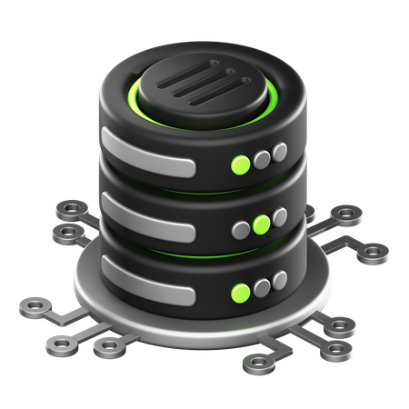 Server  3D Icon