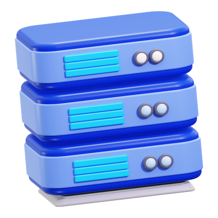 Server  3D Icon