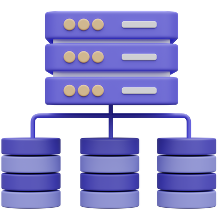 Server  3D Icon