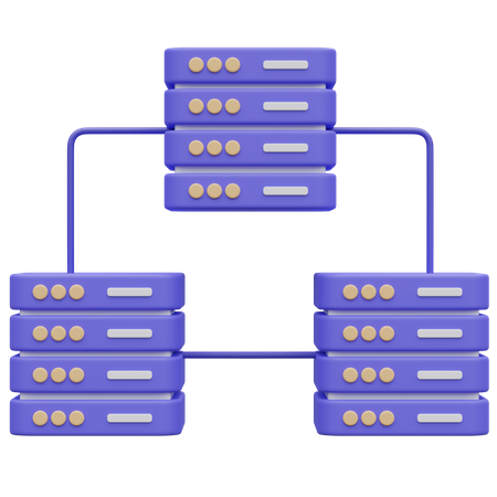 Server  3D Icon