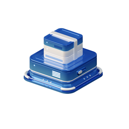 Server  3D Icon