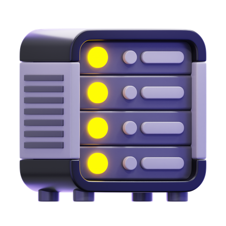 SERVER  3D Icon