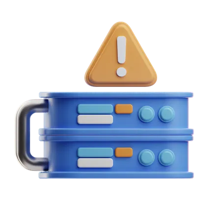 Server Alert  3D Icon