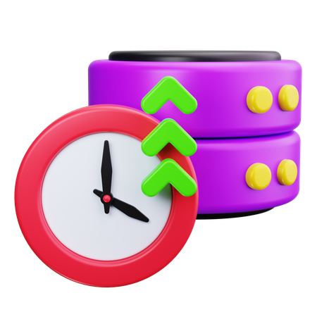 Server Backup  3D Icon