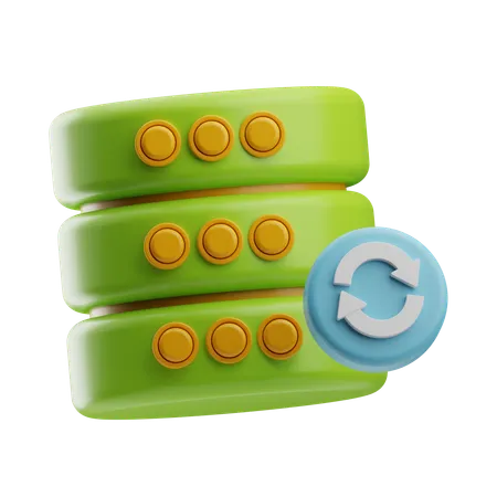 Server Backup  3D Icon