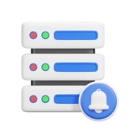 Serverbenachrichtigung  3D Icon