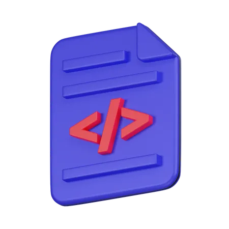 Server Code  3D Icon