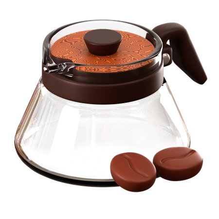 Server Coffee  3D Icon