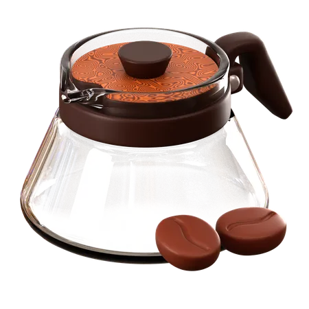 Server Coffee  3D Icon