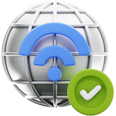 Server Connected  3D Icon