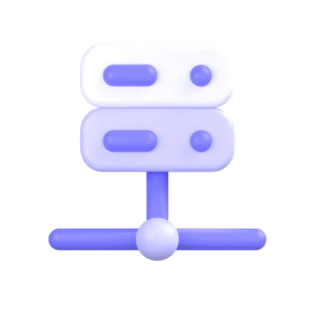 Server Connection  3D Icon