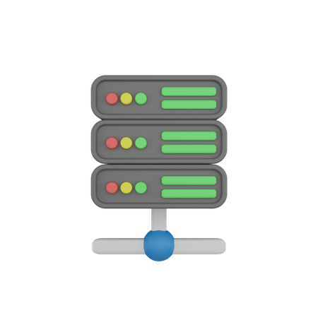 Server Connection  3D Icon