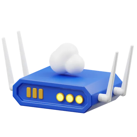 Server Connection  3D Icon