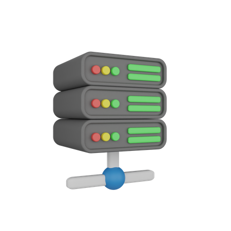 Server Connection  3D Icon