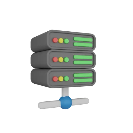 Server Connection  3D Icon