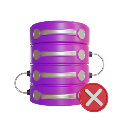 Server Disconnect  3D Icon