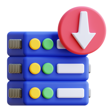 Server ausgefallen  3D Icon