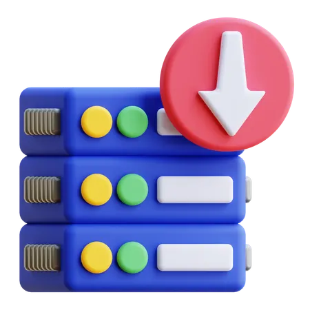 Server ausgefallen  3D Icon
