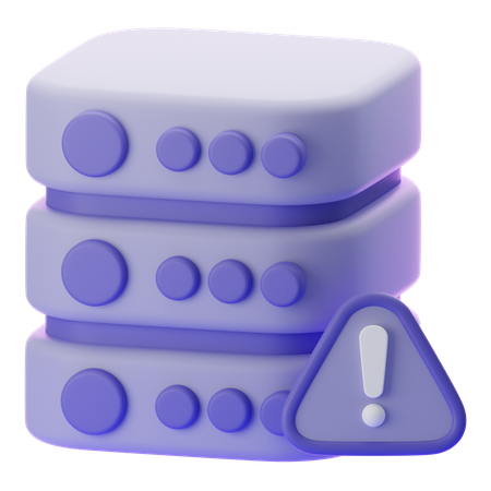 サーバーエラー  3D Icon