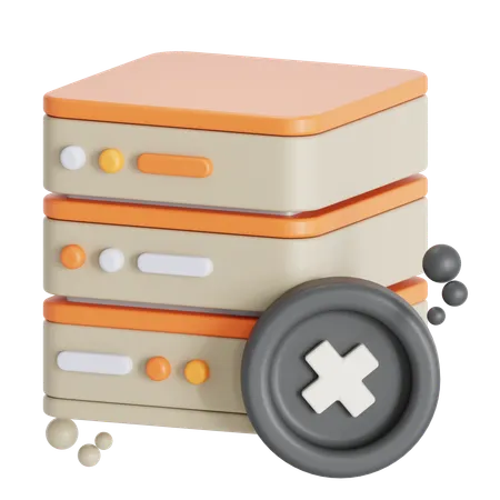 Server error  3D Icon
