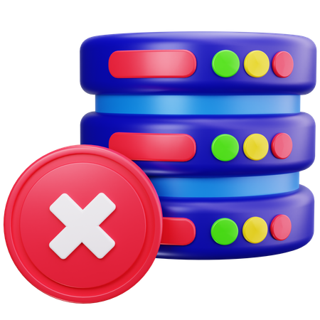 Server Error  3D Icon