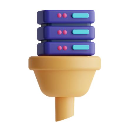 Server Filter  3D Icon