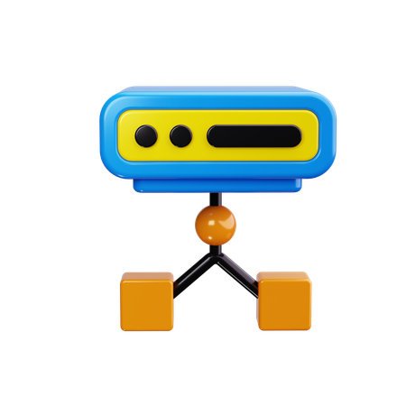 Server Flow  3D Icon