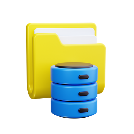 Server Folder  3D Icon