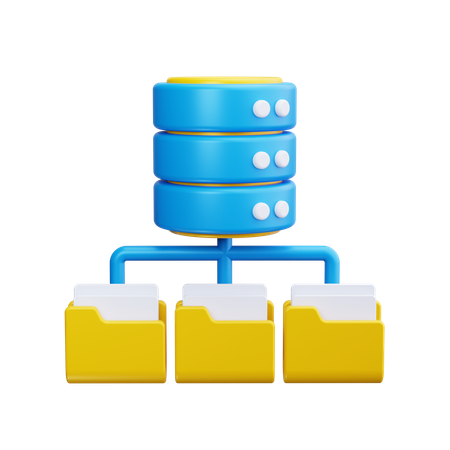 Server Folder  3D Icon