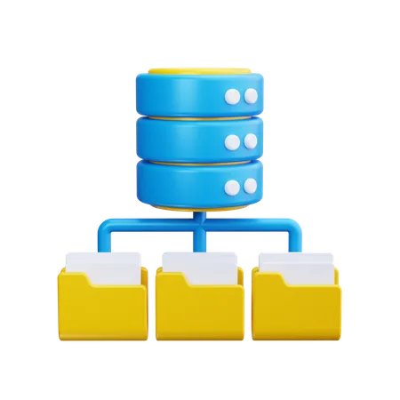 Server Folder  3D Icon