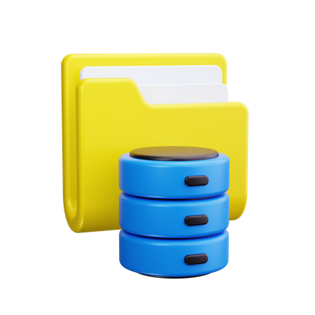 Server Folder  3D Icon