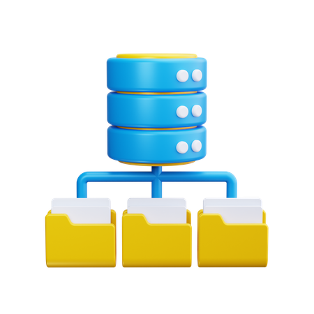 Server Folder  3D Icon