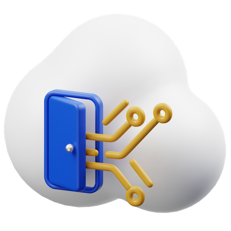 Server Gateway  3D Icon