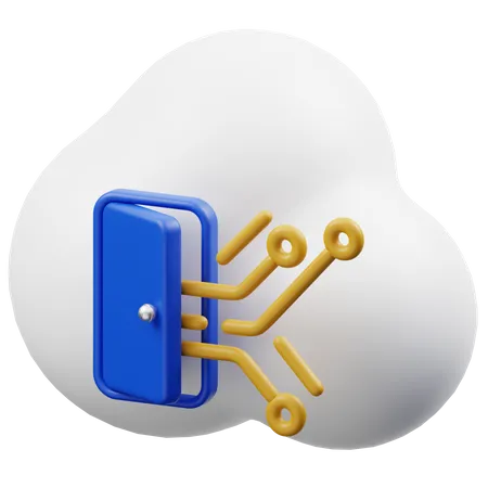 Server Gateway  3D Icon
