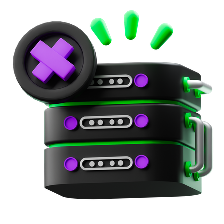 Server gesperrt  3D Icon