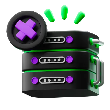 Server gesperrt  3D Icon