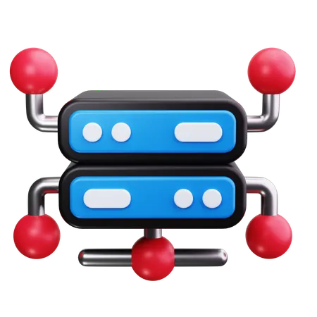 Server Hosting  3D Icon