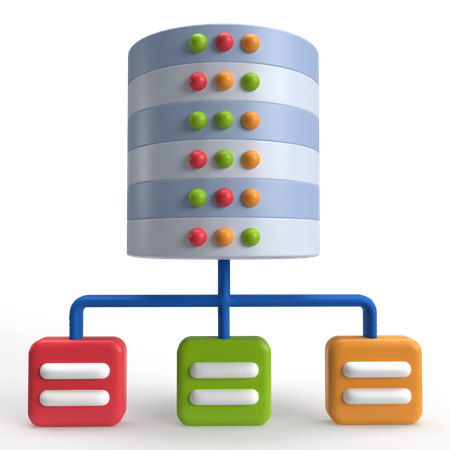 Server Hosting  3D Icon