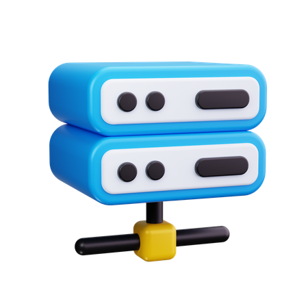 Server Hosting  3D Icon