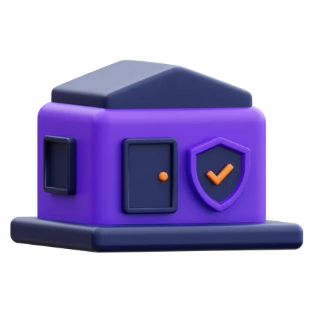 Server House  3D Icon