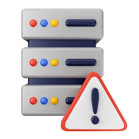 Server Internet Security  3D Icon