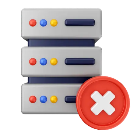 Server Internet Security  3D Icon