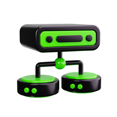 Server Load  3D Icon