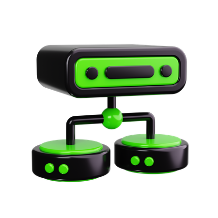 Server Load  3D Icon