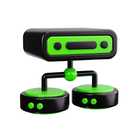 Server Load  3D Icon