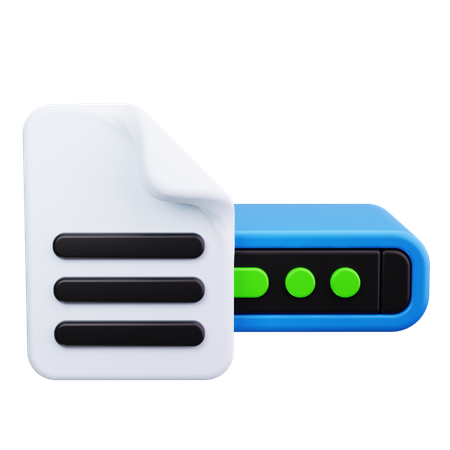 Server Load Balancer  3D Icon