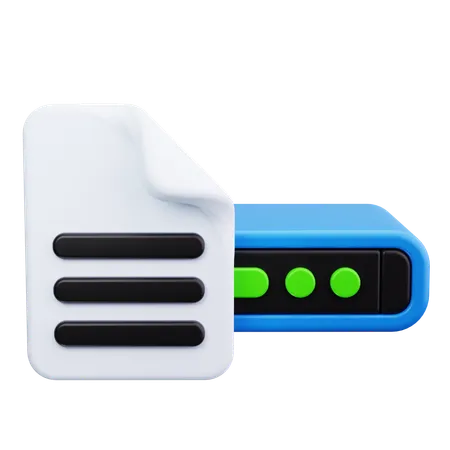 Server Load Balancer  3D Icon