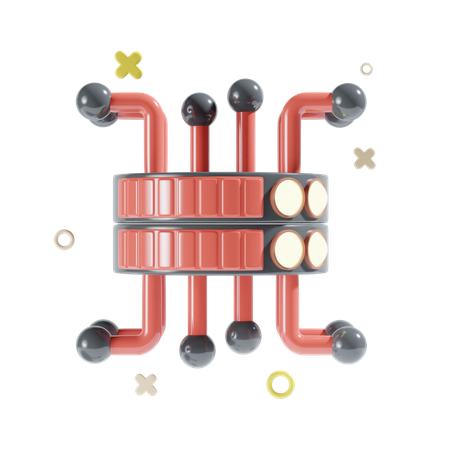 Server Management  3D Icon